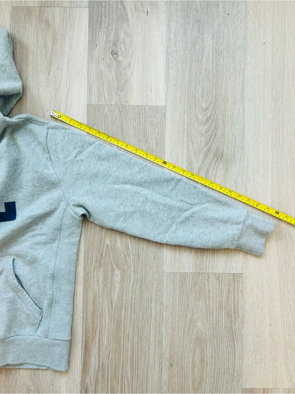 Polo Ralph Lauren Bold RL Logo Gray Sweatshirt Hoodie